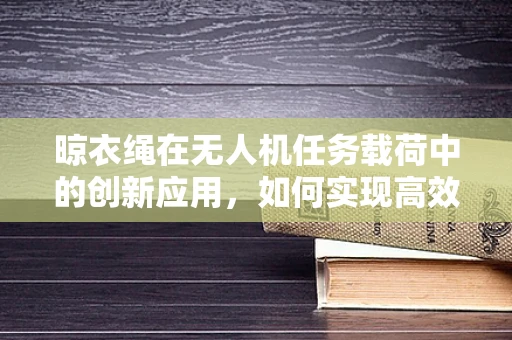 晾衣绳在无人机任务载荷中的创新应用，如何实现高效挂载与稳定控制？