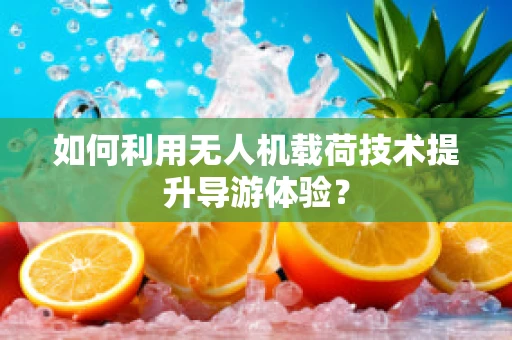 如何利用无人机载荷技术提升导游体验？